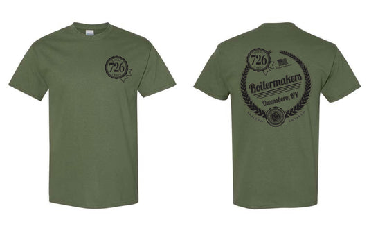 Local 726 Shirt- Military Green