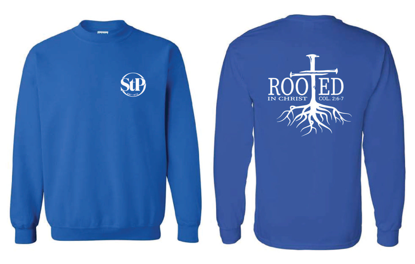 Rooted in Christ Crewneck Sweatshirt